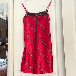 Vintage silk slip dress!